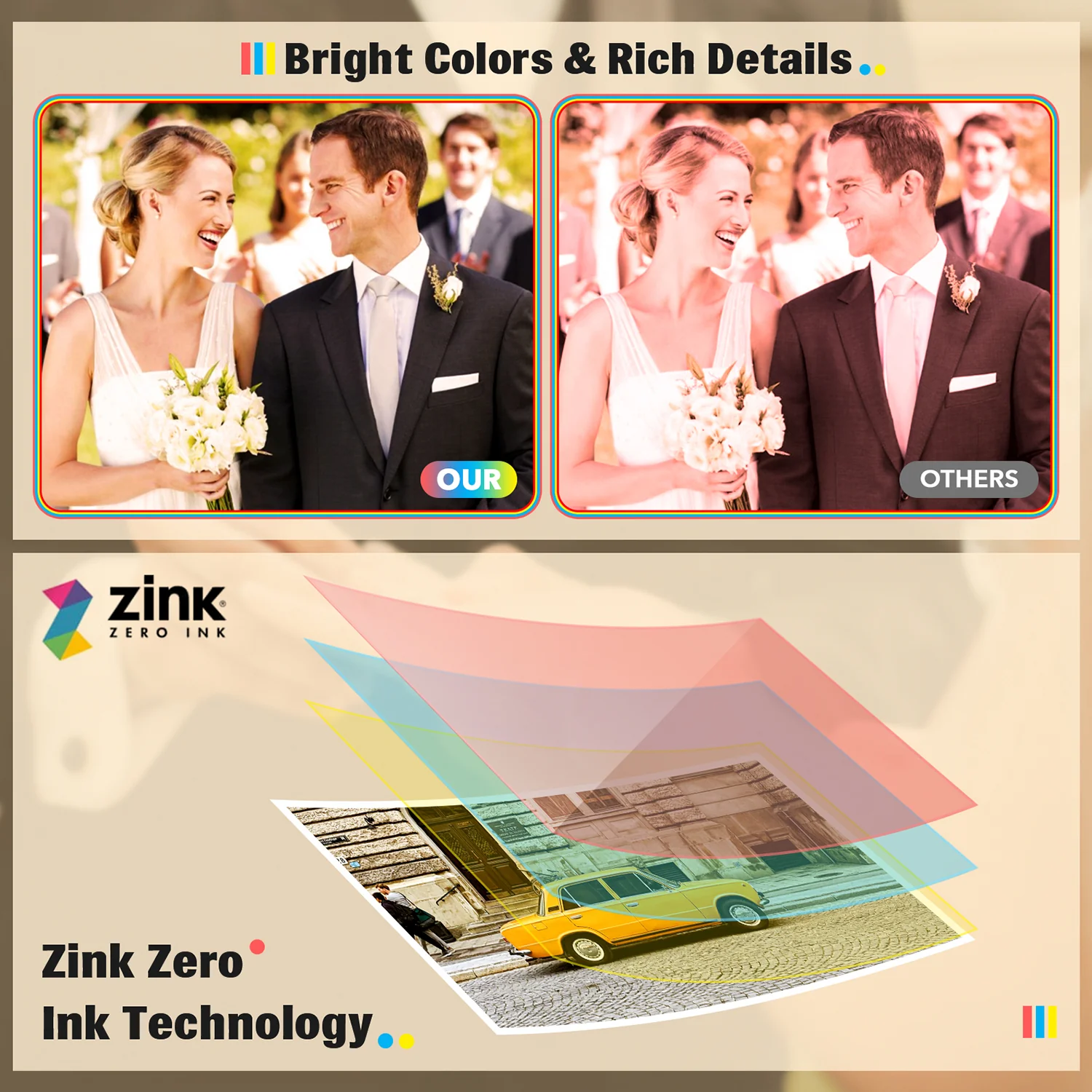 Pearl Series 2x3" Zink Photo Paper 50 Sheets - Image 7