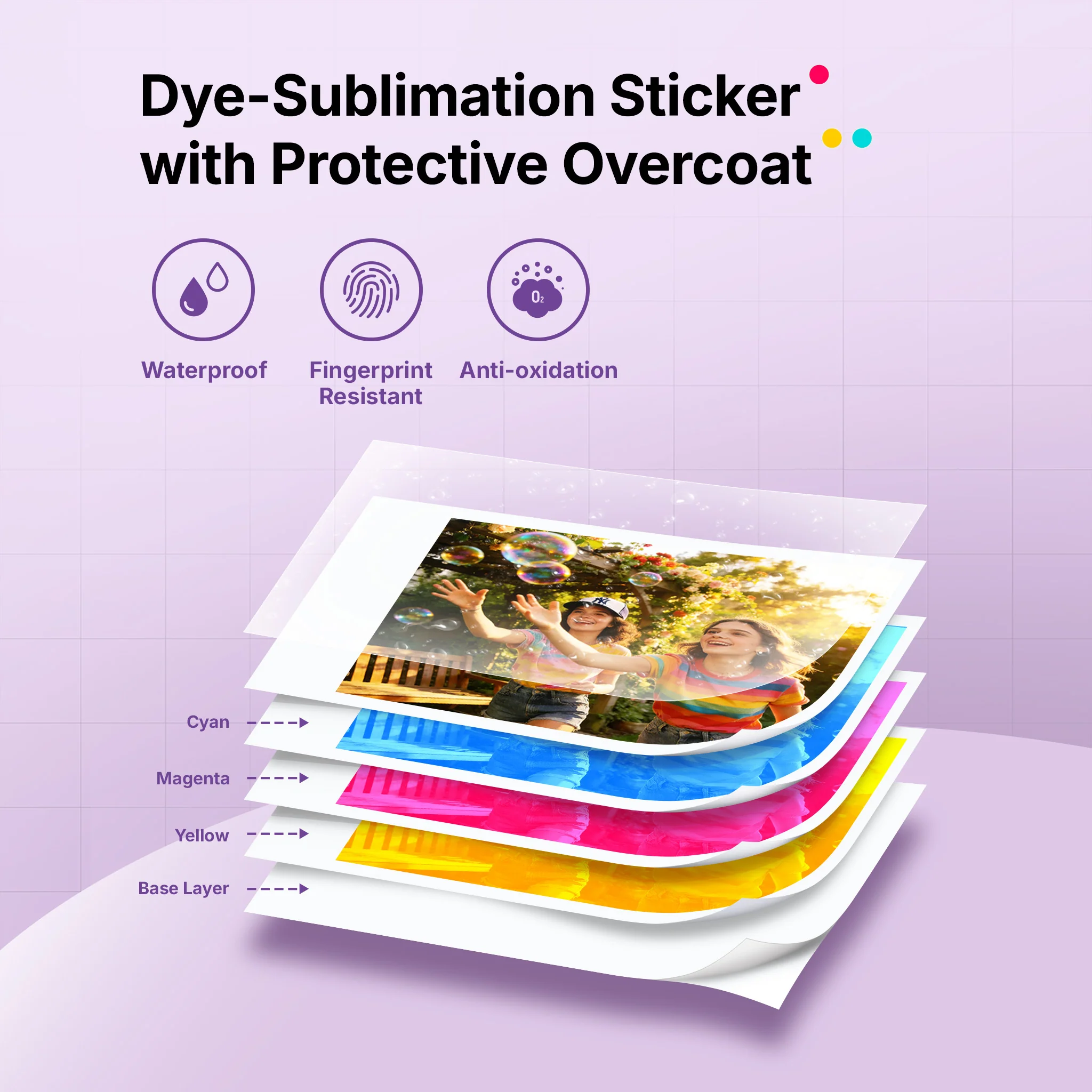 Pearl N200 Pro 2x3" Dye-Sublimation Photo Paper 50 Sheets - Image 4