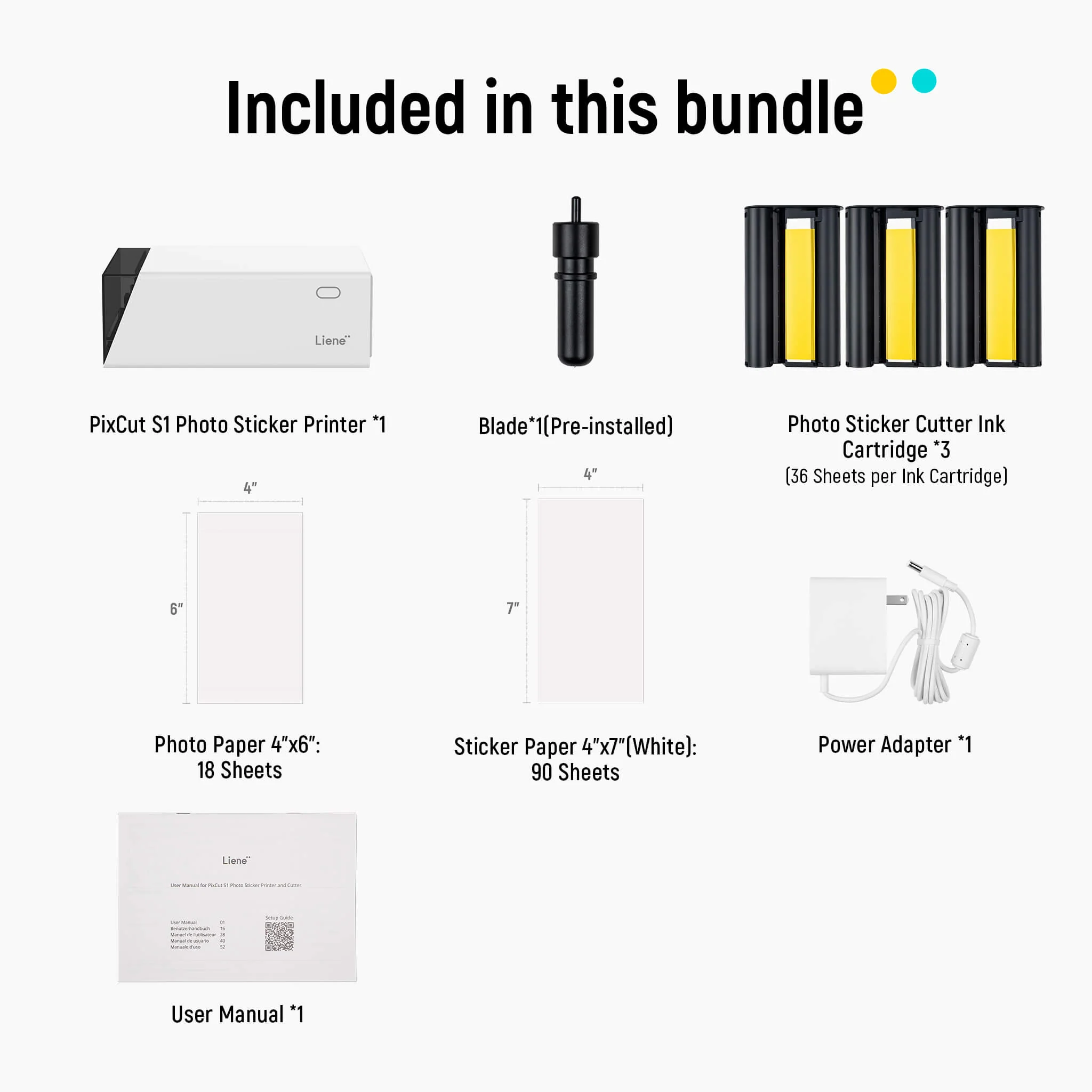 PixCut S1 Photo Sticker Printer and Cutter - Creator Pack - Image 6