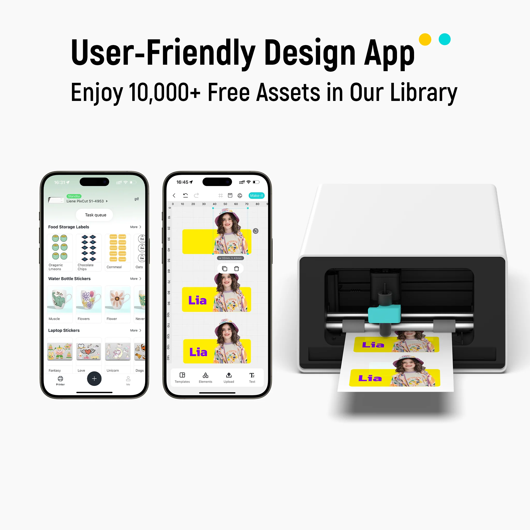PixCut S1 Photo Sticker Printer and Cutter - Inspire Kit - Image 4