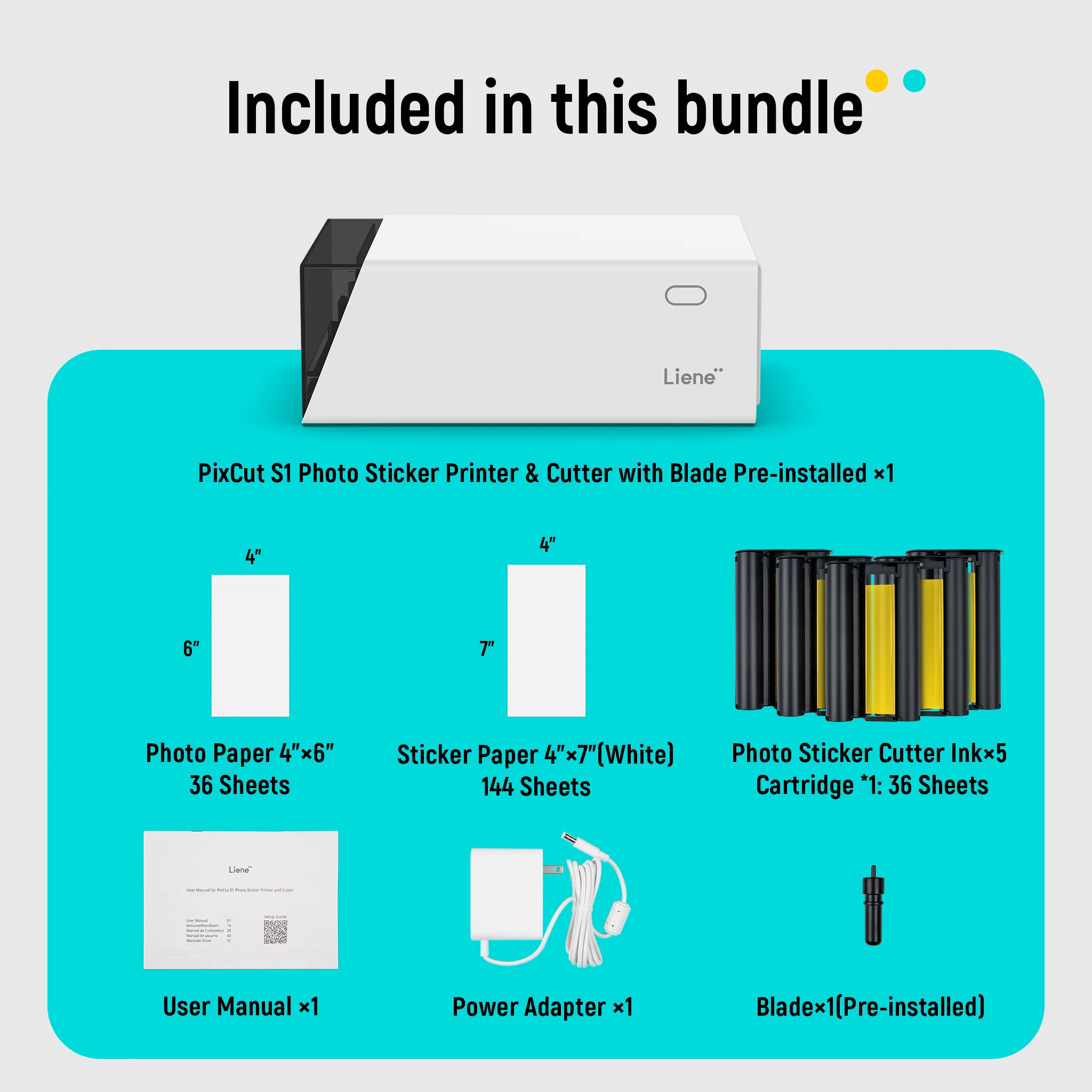 PixCut S1 Photo Sticker Printer and Cutter - Inspire Kit - Image 6